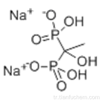 Fosfonik asit, P, P &#39;- (1-hidroksietiliden) bis-, sodyum tuzu (1: 2) CAS 7414-83-7